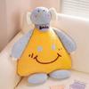 Elephant Cute Smile Cat Monkey Pig Plush Toy Cartoon Girl Living Room Doll Sofa