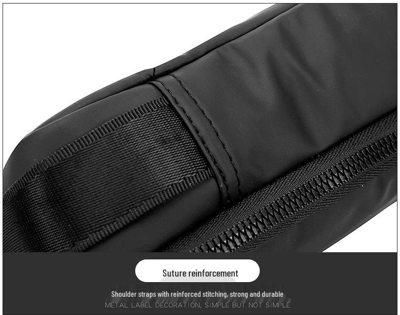 Korean Style Waterproof Crossbody Bag - Unisex Casual Travel Shoulder Bag & Coin Purse