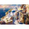 NOONEE 1000-Piece Jigsaw Puzzle: Santorini's Mediterranean Charm