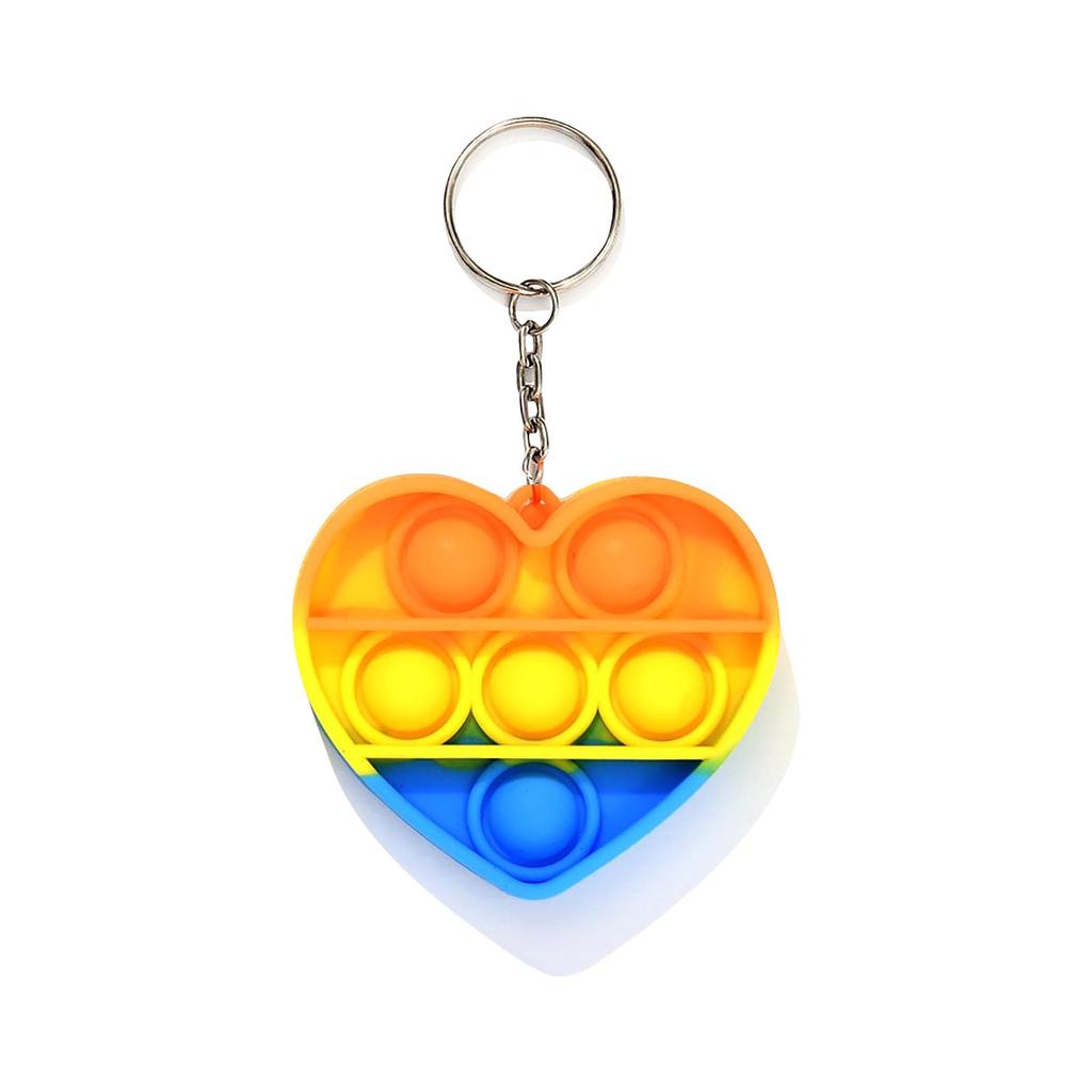 Push  Toy Keychain ,Bubble  Toy Stress Relief Toys For Adult Kids