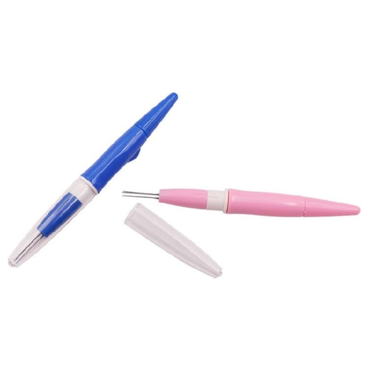 Felting Needle Handle with 3 Felting Needle Embroidery Punching Pen Three Needle Felting Handle for Wool Felted Toy