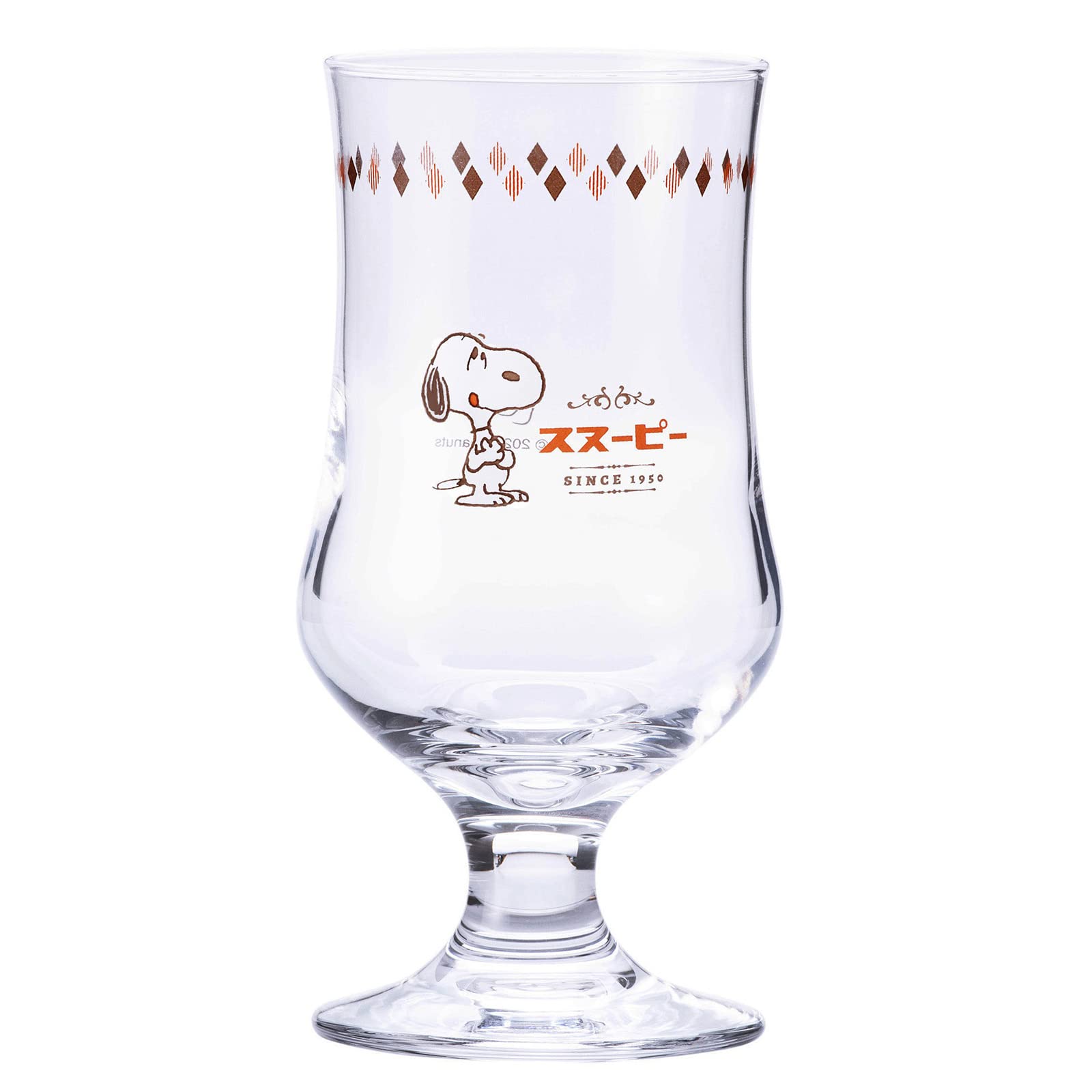 

Kaneshotouki Snoopy Glass Float Glass 310ml Retro Cafe SNOOPY RETORO CAFE Made in Japan 609125 PEANUTS Approx. белый