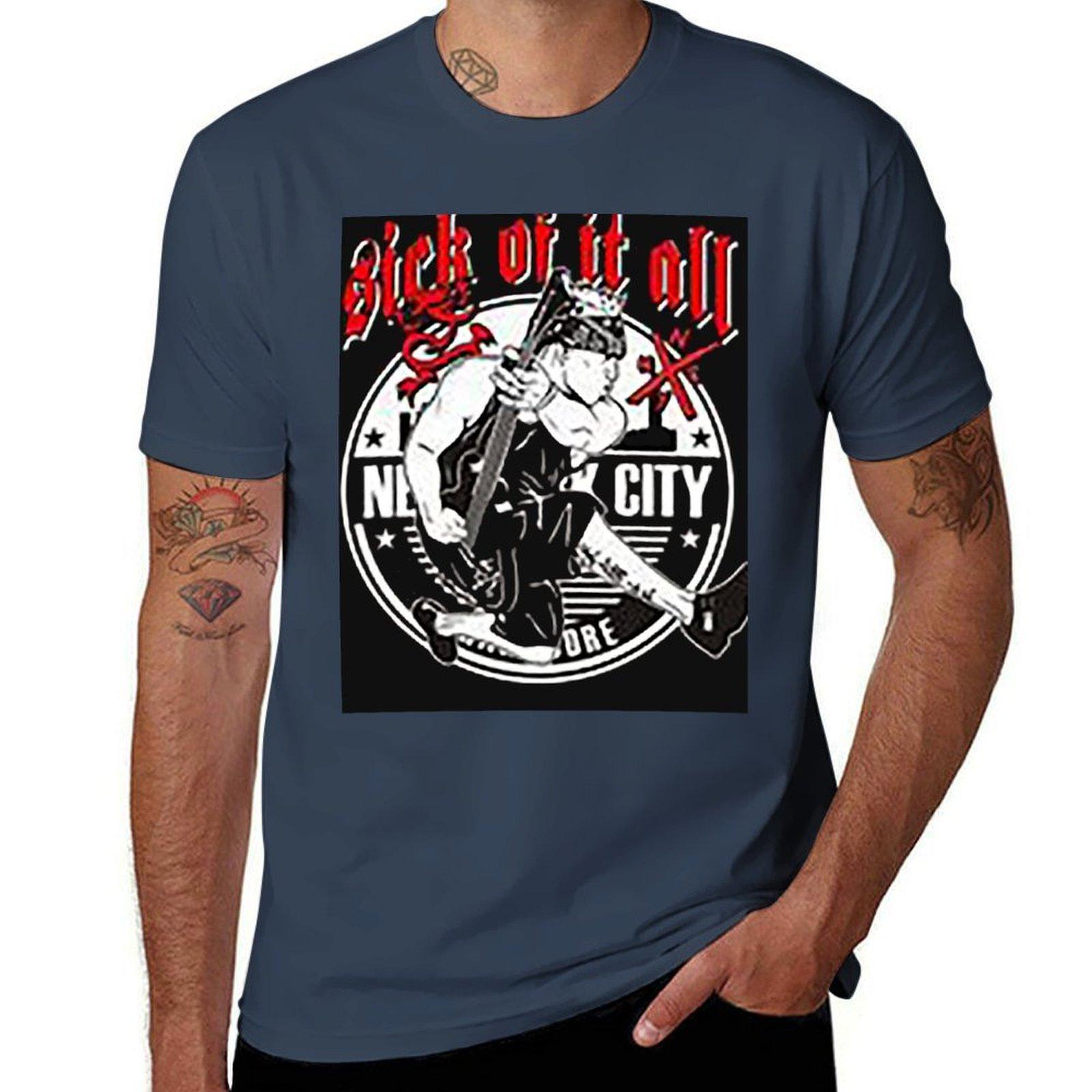 fans99 sick of it all TShirt Unisex tshirt t shirts for Unisex cotton soft TShirt S