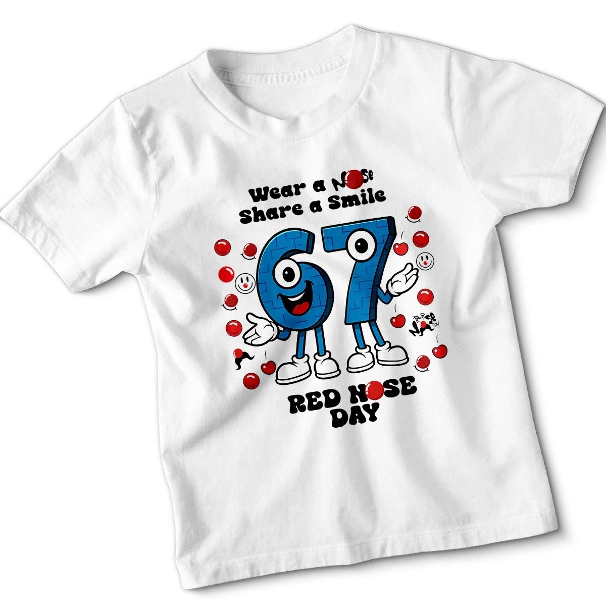 

Red Nose Day 2026 Kids T-Shirts Boys Girls Cartoon Character T-shirt Top #RD #58 100