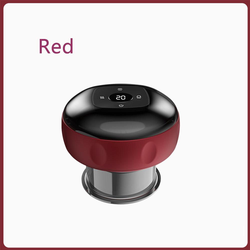 Elektryczny Zestaw do Terapii Bańkami z Czerwonym Światłem 4 w 1 Typ Przyciskowy Terapia-12 Biegów