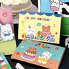 Ins Style Greeting Card DIY Folding Postcard Creative Cartoon Birthday Card  Friend