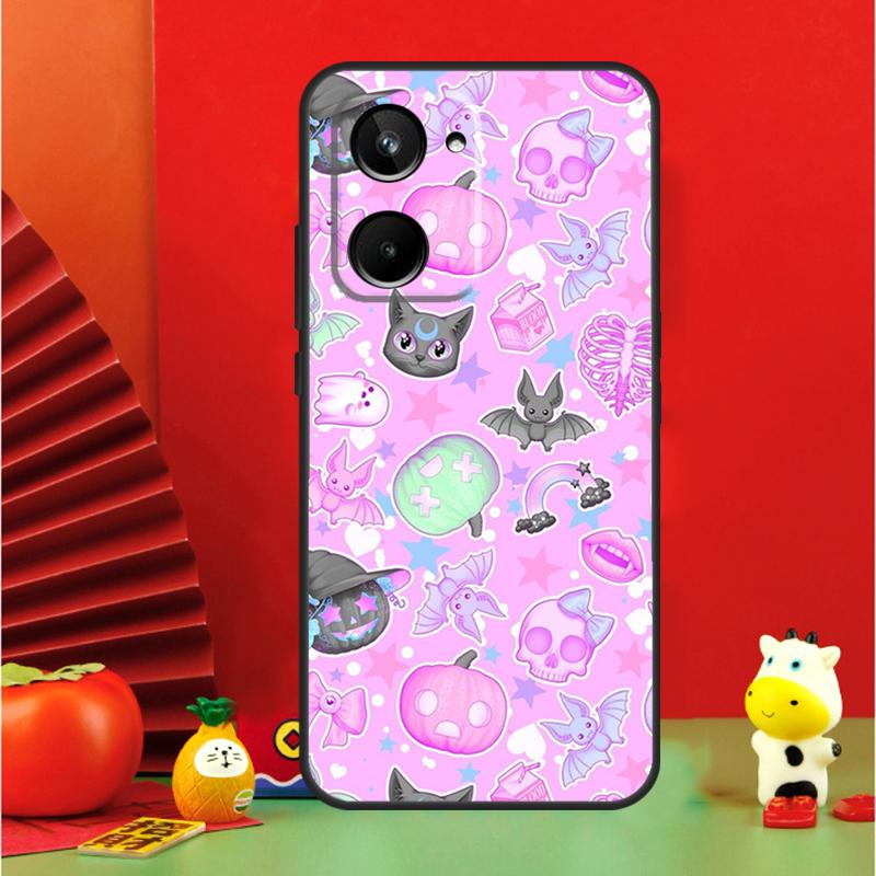 Pastel Goth Witchy For Realme GT6 GT7 15 Pro 10 11 12 13 14 Pro Plus C65 C67 C63 C61 C55 C51 C53 C35 C75 Case
