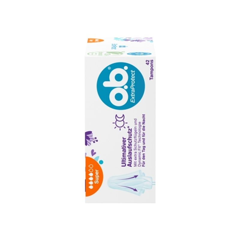 OB Tampon Extra Protect Night Super 42 Count