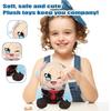 Cute Plush Doll Toy Gift Cartoon  Children's Rag Doll Doll