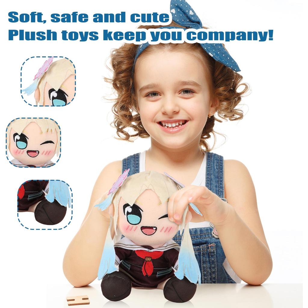 Cute Plush Doll Toy Gift Cartoon  Children's Rag Doll Doll
