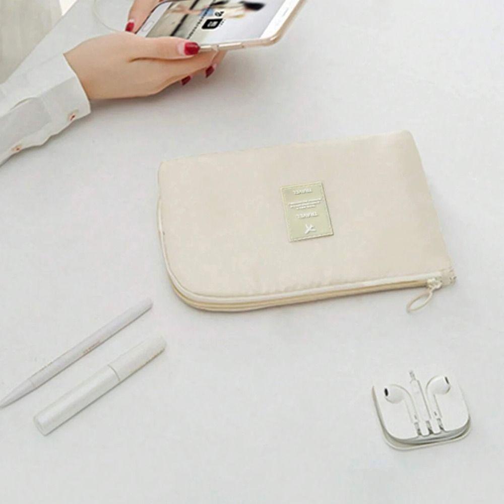 1Pcs Multi-Function Data Cable Bag Waterproof Travel Bag Durable Portable Storage Bag