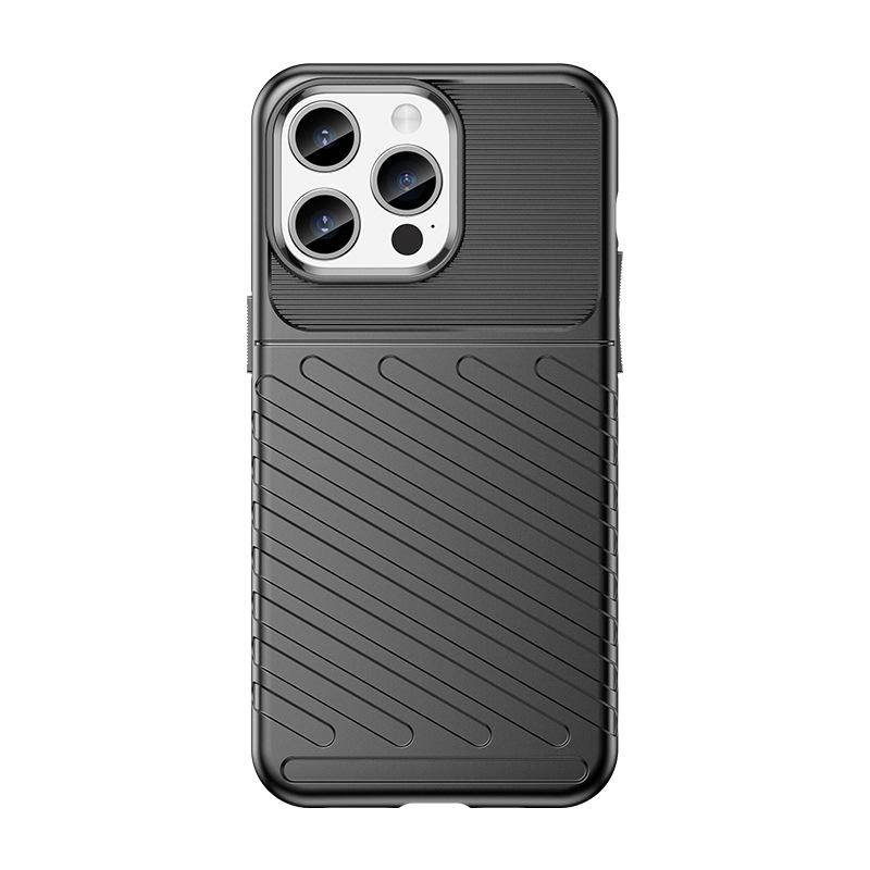 Applicable To Thunder iPhone11Pro Mobile Phone Case Apple 11Pro Max Mobile Phone Case Anti-drop All-inclusive Thickened Soft Silicon