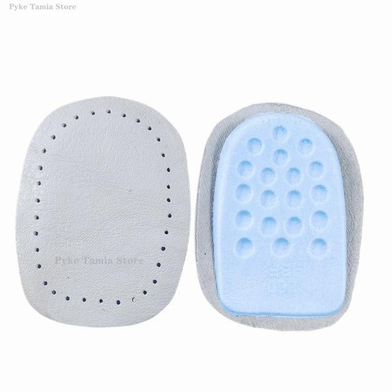 

Latex Leather Heel Insoles Thicken Orthopedic Arch Support Shoes Pads Pain Relief Foot Massager Care Half Insert Increase Height
