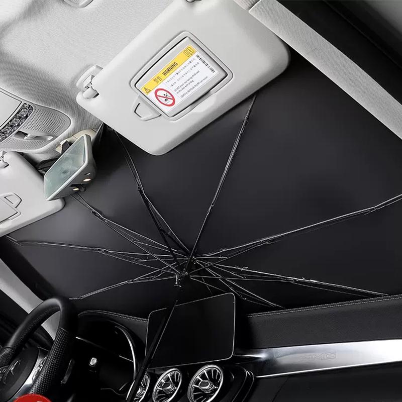 KWPV2 Car Sunshade Retractable Sunscreen Heat Insulation Parasol For Porsche Panamera Taycan 911 718 Macan Cayenne Boxster Cayman 918