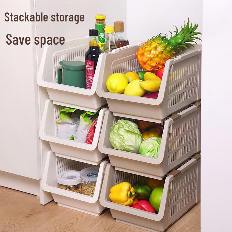 Chahua Stackable Plastic Corner Storage Rack
