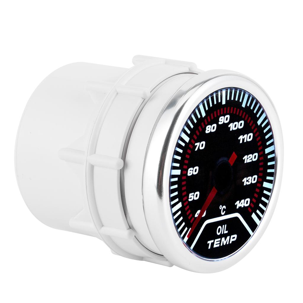 Oil Temp Gauge Car Universal Meter 52mm 2in Temperature Modification Accessory