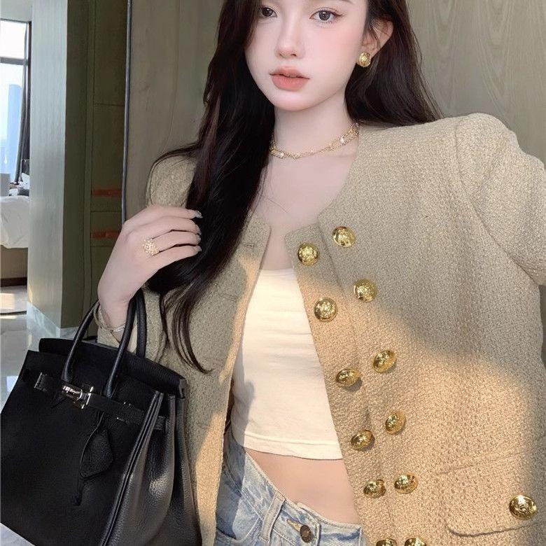 Autumn Fashion Short Blazer comfortable Womens Suit Jacket French Style