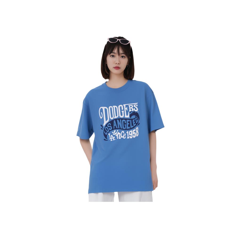New MLB T Shirts Unisex Blue 3ATSX0553-07BLM