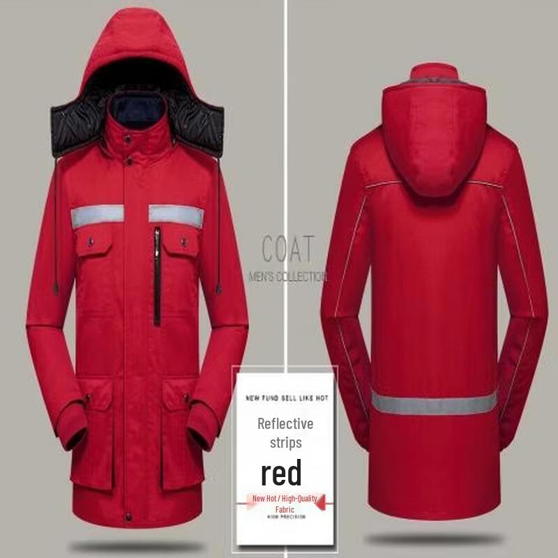 DAXTE Reflective Hooded Cold Protection Work Suit