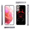 Devil Bad Boy Phone Case For Samsung Galaxy S25 Edge S24 S23 FE S21 S20 S10 Plus S22 S26 Ultra Cover Clear Cases TPU Capa Shell