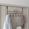 Behind The Door Hooks Household Storage Wall Hanger Hooks No Punch Coat Rack Home Storage Door Hooks Hanger