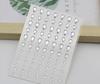 Diamond Eyes Stickers DIY Makeup Temporary Tattoo Self Adhesive Face Pearl Rhinestones Sticker Decals Teardrop Drill Jewelry Art