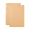 Muji IndexBeige A4 30 Holes 5 Peaks NAB59A1A