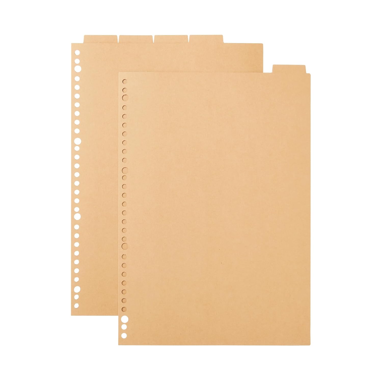 Muji IndexBeige A4 30 Holes 5 Peaks NAB59A1A
