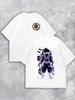 Unisex Oversize Koszulki z Graficznym Motywem Anime Dragon Ball 2025 Lato Modna Marka Casualowe Damskie Koszulki z Krótkim Rękawem Streetwear Topy Y2k