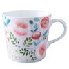 Tasse cadeau NARUMI Anna Emilia Florale Nordique, 340cc, « Avec Amour », Rose, Impression, Mignonne, Design, Grande, Cadeau, Adapté au micro-ondes, Adapté au lave-vaisselle, Emballé dans une boîte,