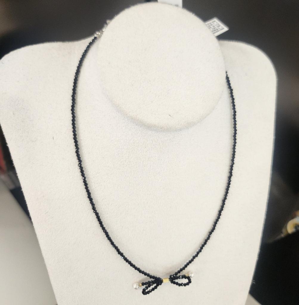 Atria Ribbon Spinel Beads N Necklace ISSNEFR0004BKF