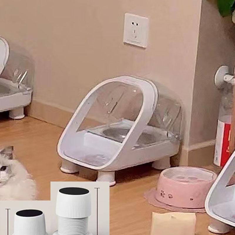 Intelligent Chip Recognition Sensing Cat Water Fountain Automatic Feeders Dog Kibble Container Elevated Pet Bowl Animal Products