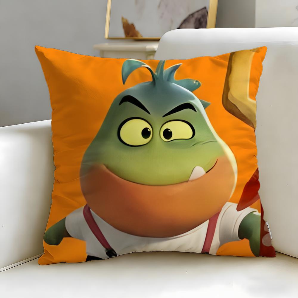 Popolare film d'animazione I Cattivi Federa Morbida Facile da Lavare Copricuscino Versatile per Divano Letto Viaggio e Ufficio