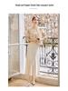2025 Spring Women's Jacquard Lace Flower Jacket - New Chinese Style