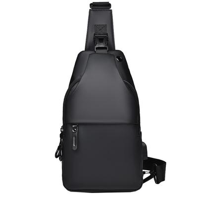 Herren Brusttasche Koreanischer Stil Modische Umhängetasche Crossbody Sport Kleiner Rucksack Wasserdichte Brusttasche Hängende Tasche