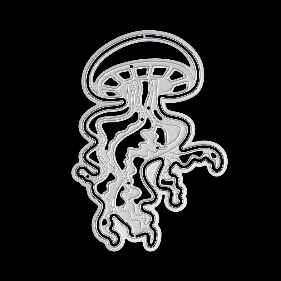 Jellyfish Animal Metal Carbon Steel Die-Cutting Mold for DIY Projects - May 2024 Edition