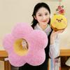 Sun bee flower throw pillow toy girl bed cushion long pillow sleeping leg pillow
