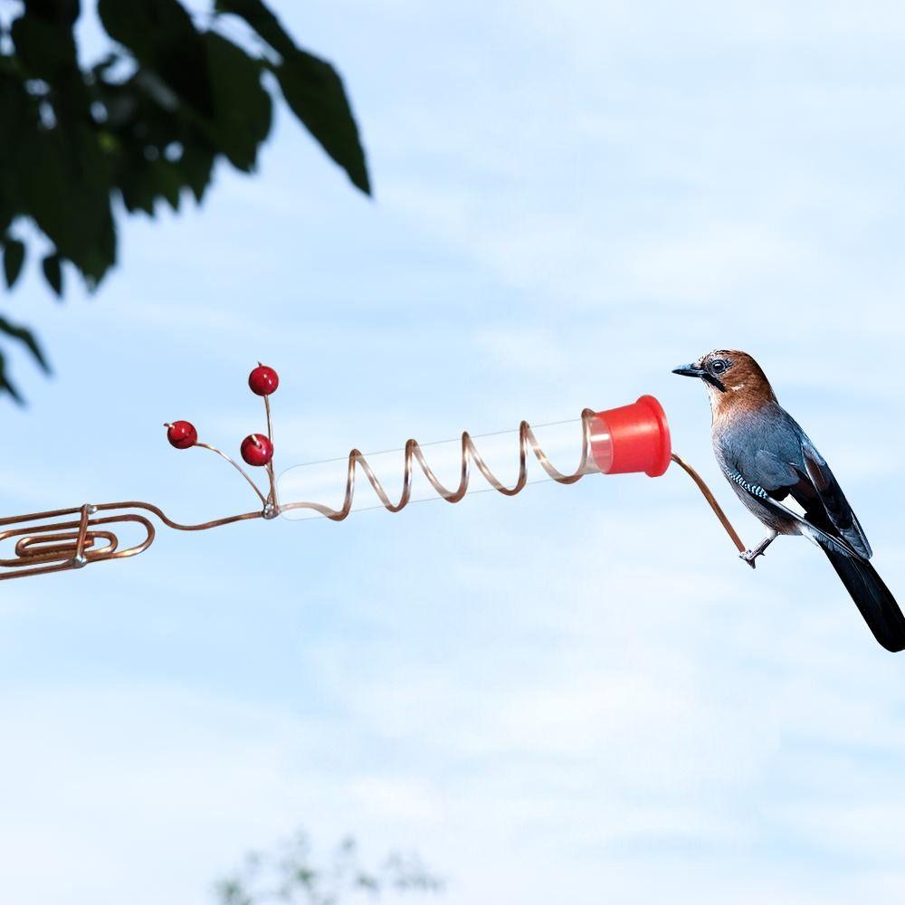 

Новый подарок для любителей птиц шляпа Кормушка для колибри Кормушка для птиц Кормушка для птиц Инструмент для кормления птиц Кормушки для птиц Трубка