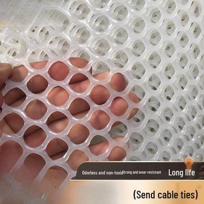 Flat Plastic Mesh: Home Balcony Safety Net & Poultry Fencing