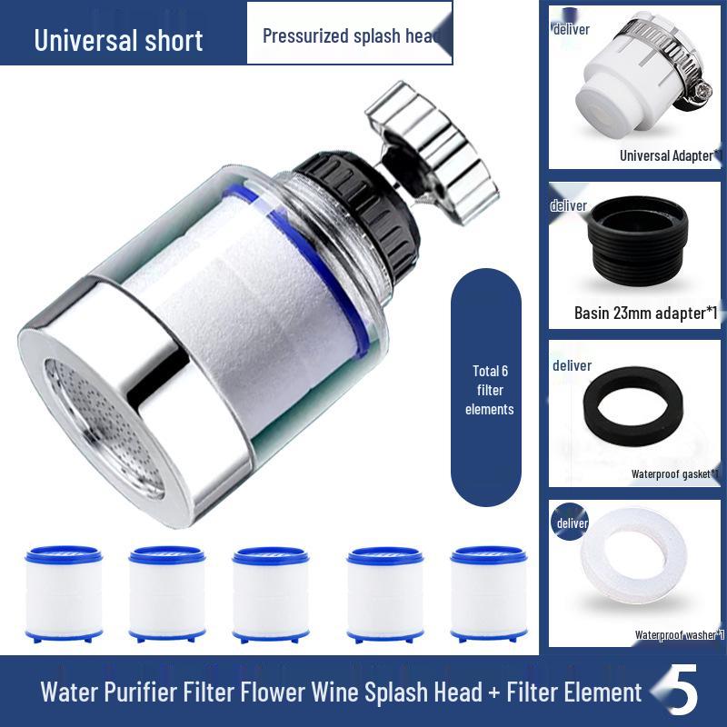 Universal Kitchen Faucet Water Purifier Extender Aerator