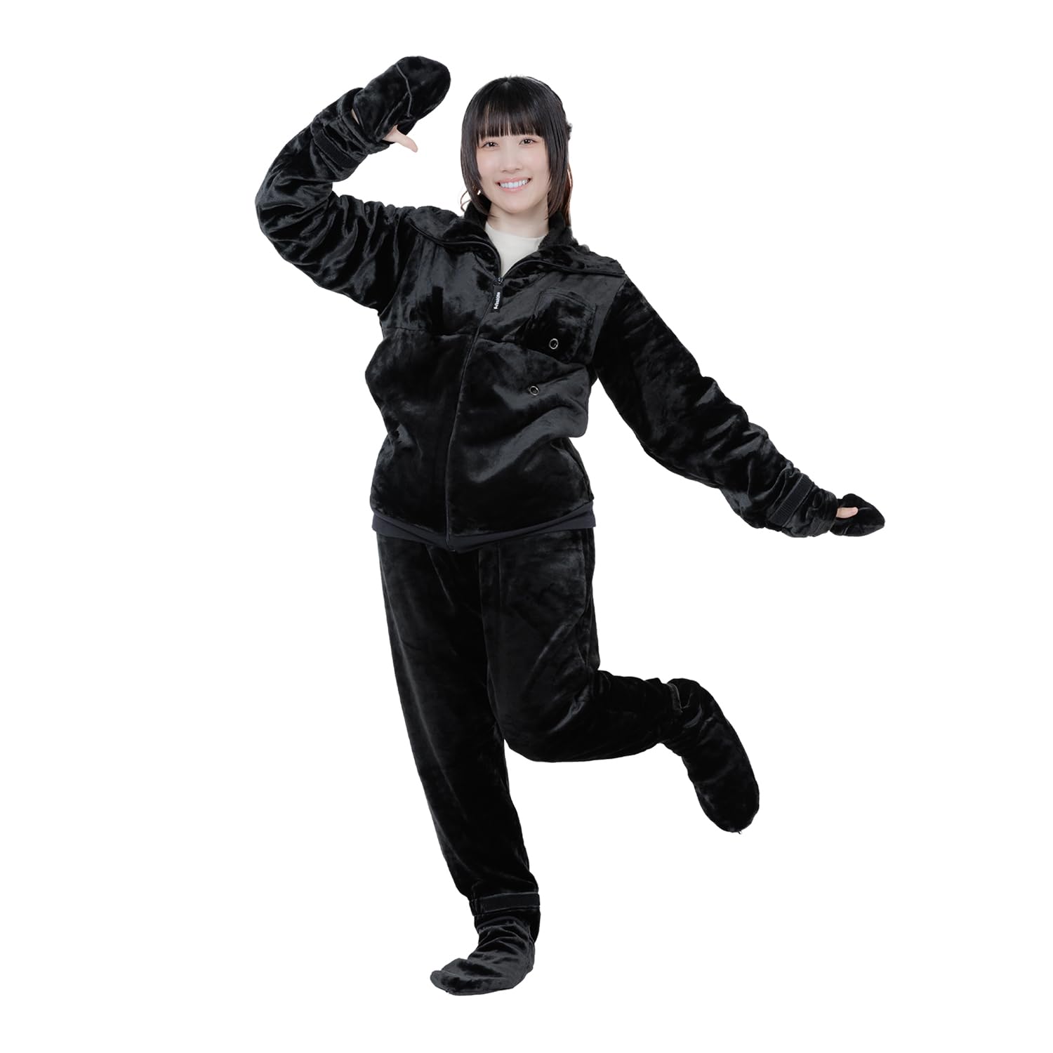 

Bauhutte Носимый игровой плед среднего размера Damegi 4SG HFD-4SG25-M-BK Черный, чёрный