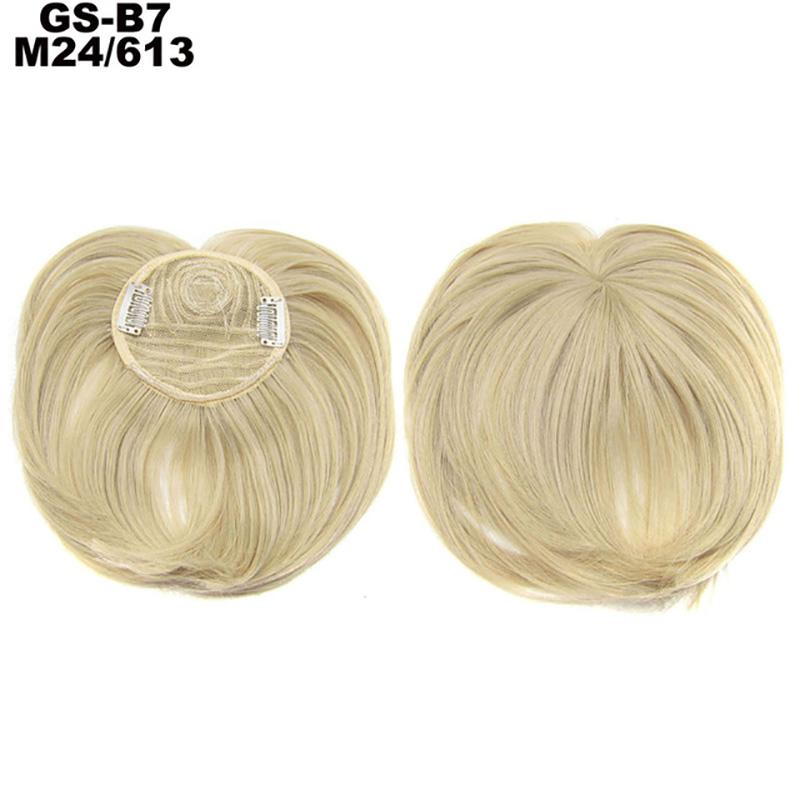 Hair Bangs Blunt-Bang Clip On Hair Extension False Fringe Women's Hairpieces