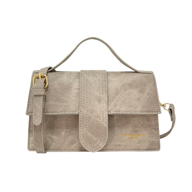 

Chunxia Популярная Ретро Маленькая Сумка Высококлассная Модная Сумка Через Плечо Универсальная Женская Ручная Маленькая Квадратная Сумка average size хаки