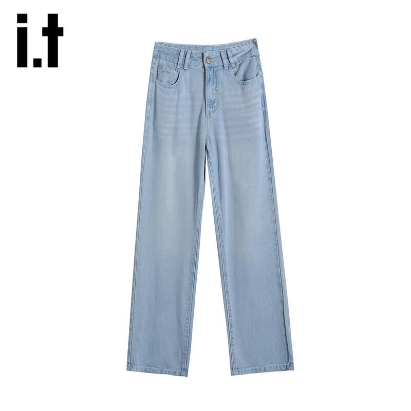 Джинсы Izzue Lyocell Tencel Прямые с высокой талией L