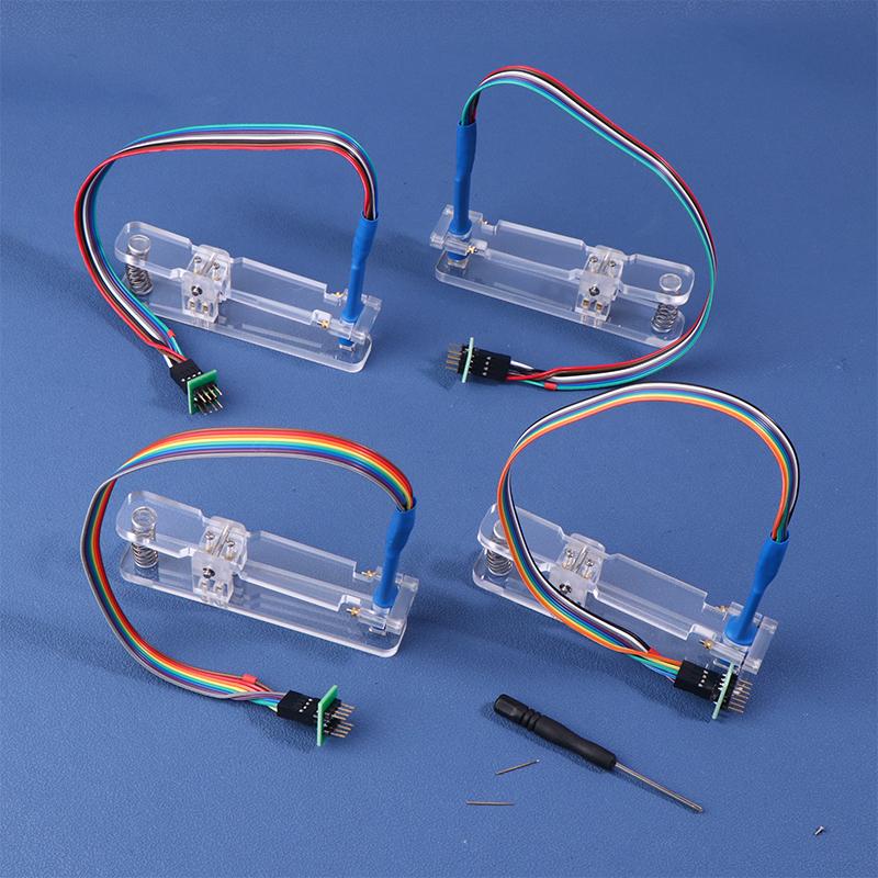 1set Download Cable No Disassembly Chip Ultra Long Spring Clip Burning Needle Burning Writing Cable