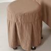 70x150cm 3-Piece Set Summer Lightweight Bubble Gauze Massage Bed Cover for Thai Shampoo Bed Head Therapy Bed Linen