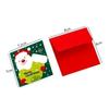 24 Pcs/lot Christmas Greeting Card Kids Mini Christmas Blessing Greeting Cards Envelope New Year Postcard Gift Card Xmas Party