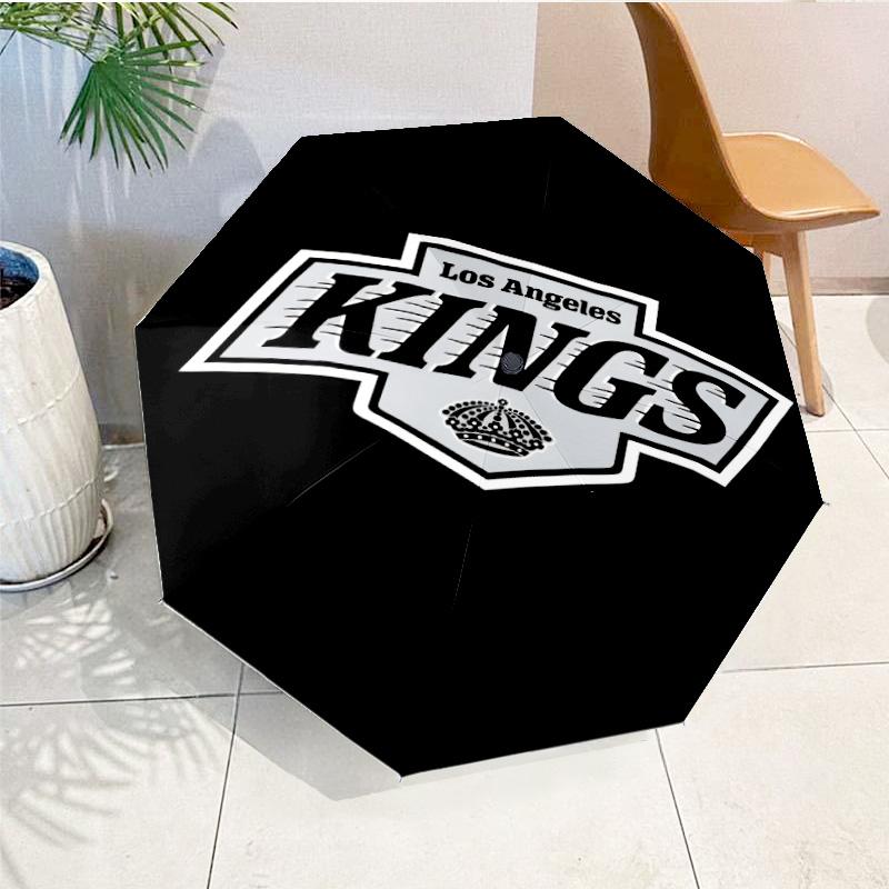 Los Angeles ice hockey  Umbrella 8-Frame for Travel, Camping, Casual Lightweight Portable Umbrella, Essential for Every Family Holidays Gift