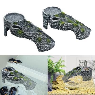 Terrarien Sonnenplattform Schildkröte Sonnenbad Rampe Landschaft Aquarien Landschaftsbau Dekorationen Höhle Fisch Unterschlupf Ornament