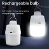 1/2/3/5/10PCS Portable LED Camping Light Bulb Outdoor Electric Lamp USB Charging 3 Lighting Modes White/Orange for Camping